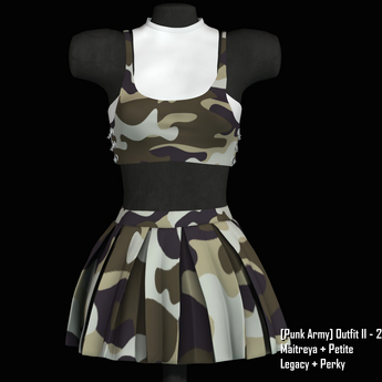 Second Life Marketplace - [Punk Army] Outfit II - 2